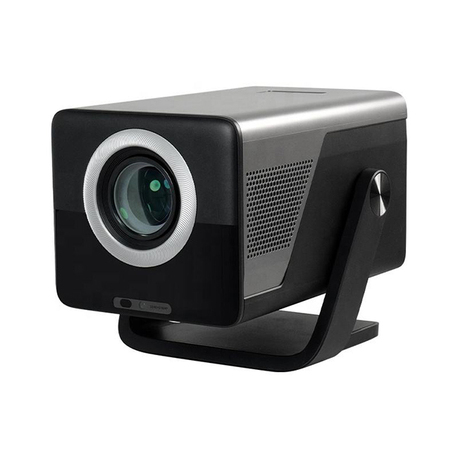 Google-TV Licensed System 4K Support Auto Focus Smart WiFi 6 Auto Keystone 180°Adjustable Stand Mini Portable Outdoor Projector