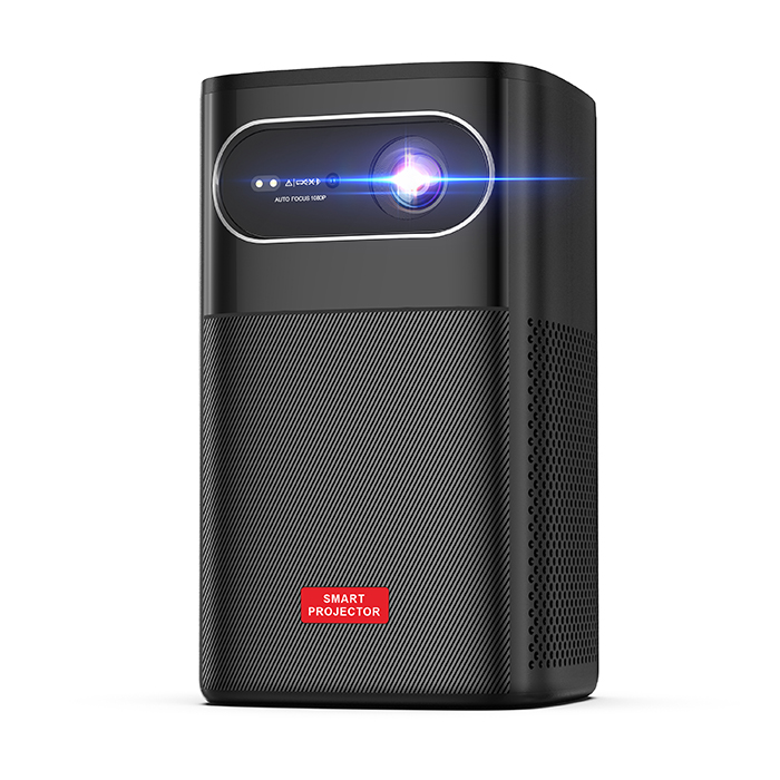 Professional DLP Mini Smart Home Cinema Full HD 1080p WiFi LED 300ANSI Lumens Android 9.0 System 2+32G Mobile Phone Projector