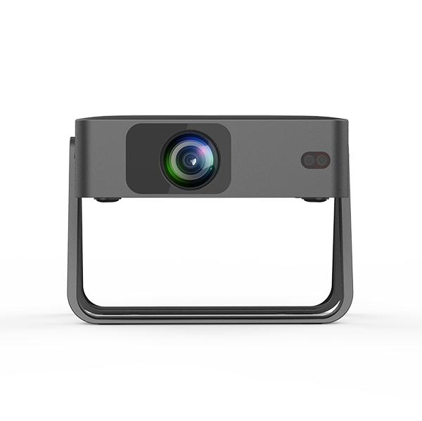 Auto Focus Hot Selling Android 9 System Smart Outdoor Mirror Phone WiFi BT 4K Beamer 720P LCD Movie Projector